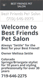 Mobile Screenshot of bfpetsalon.com